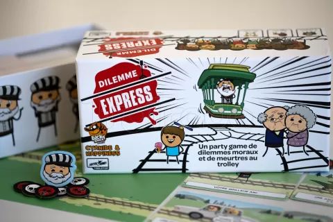 Photo de Jeu - Dilemme Express - Le Jeu de Cartes