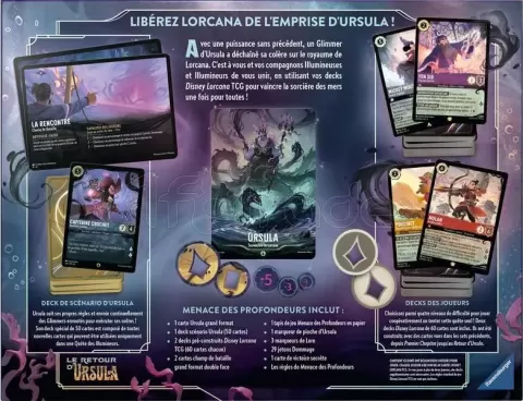 Photo de Jeu Disney Lorcana - Quête des Illumineurs : Menace des profondeurs