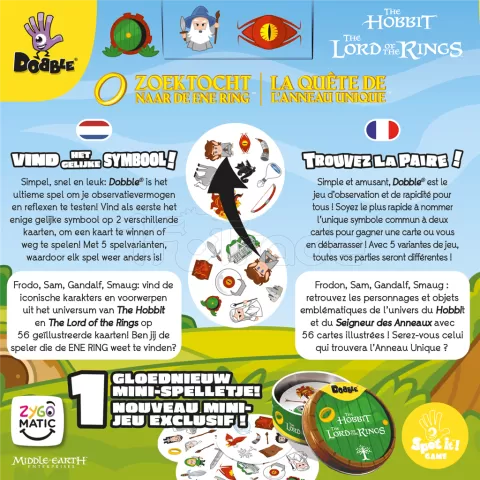 Photo de Jeu - Dobble Seigneur des Anneaux