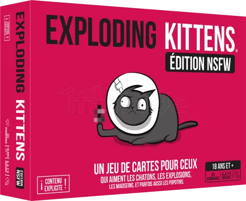 Photo de Jeu - Exploding Kittens : NSFW Edition Rose