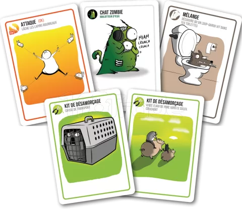 Photo de Jeu - Exploding Kittens : NSFW Edition Rose