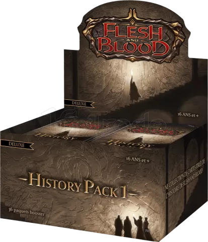 Photo de Jeu - Flesh and Blood : History Pack 1 (Display 36 Boosters) (Fr)