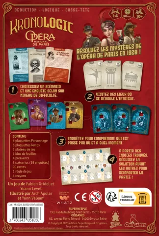 Photo de Jeu - Kronologic : Paris 1920