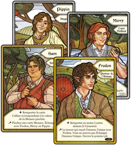 Photo de Jeu - La Communauté de L'Anneau : Jeu de Plis Coopératif