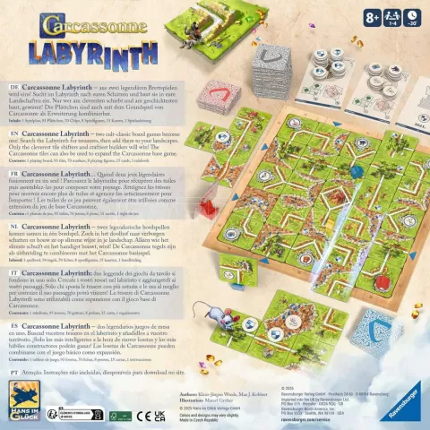 Photo de Jeu Labyrinthe - Carcassonne