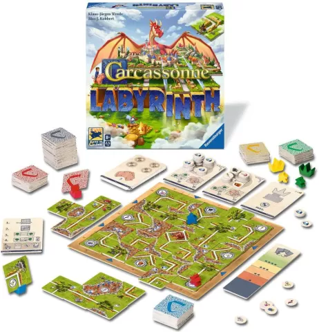 Photo de Jeu Labyrinthe - Carcassonne