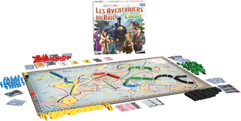 Photo de Jeu - Les Aventuriers du Rail : Europe (Refresh)