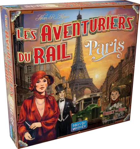 Photo de Jeu - Les Aventuriers du Rail : Paris