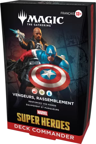 Photo de Jeu - Magic the Gathering : Marvel Super Heroes Commander Deck (Model Aleatoire) (Fr)