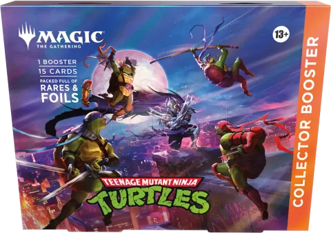 Photo de Jeu - Magic the Gathering : TMNT Collector (Display 12 Boosters) (En)