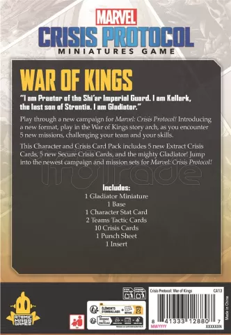 Photo de Jeu - Marvel Crisis Protocol : War of Kings & Crisis Cards