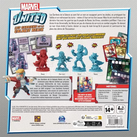 Photo de Jeu - Marvel United : Guardians of The Galaxy Remix