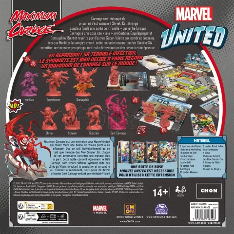 Photo de Jeu - Marvel United : Maximum Carnage
