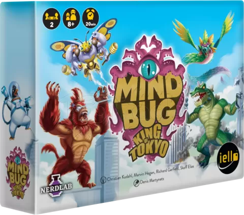 Photo de Jeu - Mindbug : King of Tokyo (Fr)