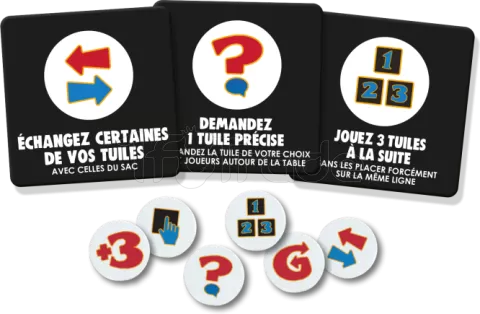 Photo de Jeu - Qwirkle Micro Extension : Super Pouvoirs