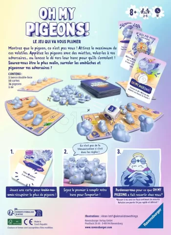 Photo de Jeu Ravensburger - Oh My Pigeons !