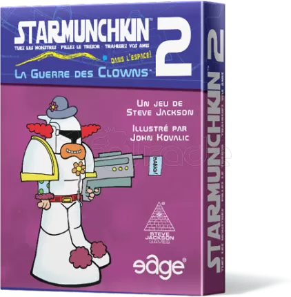 Photo de Jeu - Star Munchkin 2 : La Guerre des Clowns (Extension)