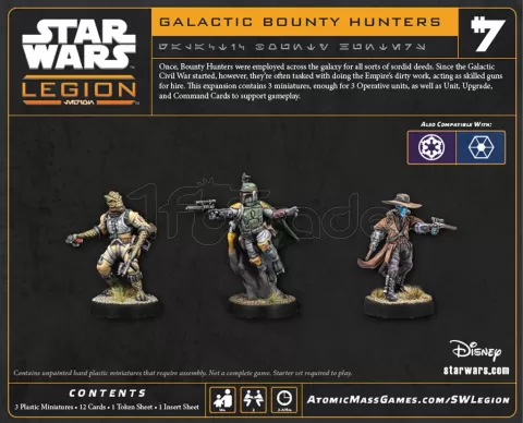 Photo de Jeu Star Wars - Legion : Galactic Bounty Hunters