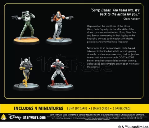 Photo de Jeu Star Wars - Shatterpoint : Delta Squad , Form Up (Escouade)