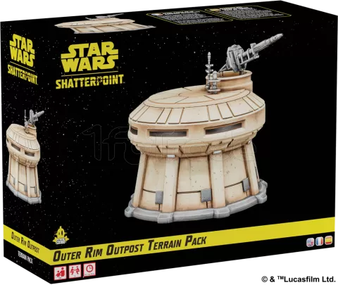 Photo de Jeu Star Wars - Shatterpoint : Set de Terrain Outer Rim OutPost