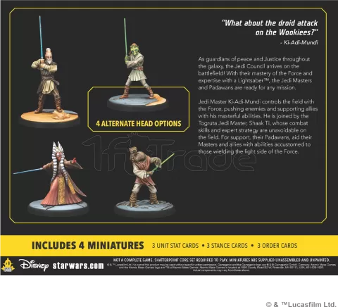 Photo de Jeu Star Wars - Shatterpoint : Wisdom of The Council (Escouade)