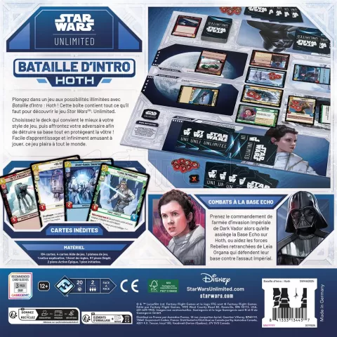 Photo de Jeu - Star Wars Unlimited : Bataille d'Intro : Hoth (Fr)