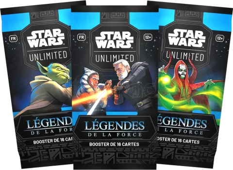 Photo de Jeu - Star Wars Unlimited : Legendes de la Force (Display 24 Boosters) (Fr)