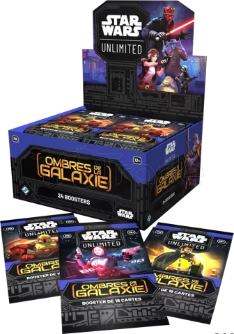 Photo de Jeu - Star Wars Unlimited : Ombres de la Galaxie (Display 24 Boosters) (Fr)
