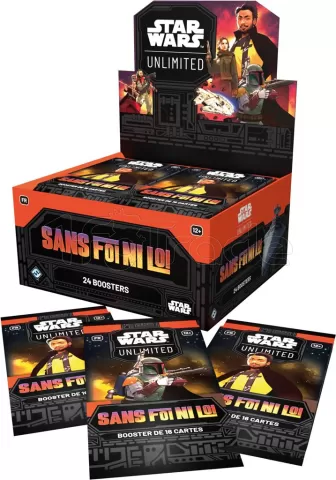 Photo de Jeu - Star Wars Unlimited : Sans Foi Ni Loi (Display 24 Boosters) (Fr)