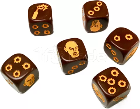 Photo de Jeu Zombicide Set de Dés Marron
