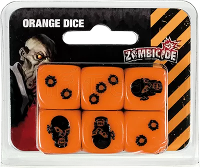 Photo de Jeu Zombicide Set de Dés Orange