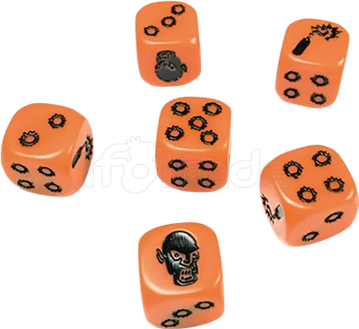 Photo de Jeu Zombicide Set de Dés Orange