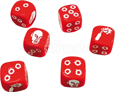 Photo de Jeu Zombicide Set de Dés Rouge