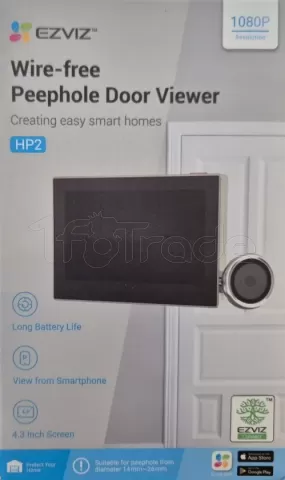 Photo de Judas connecté Ezviz HP2 (Argent)