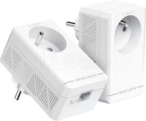 Photo de Kit 2x Adaptateurs CPL Mercusys MP500P avec prise gigogne (AV1000)