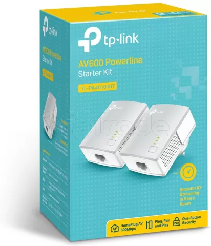 Photo de Kit 2x Mini Adaptateur CPL TP-Link TL-PA4010KIT AV 600 Mbits