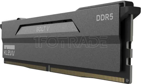 Photo de Kit Barettes mémoire 32Go (2x16Go) DIMM DDR5 Klevv Bolt V 6000MHz CL30 (Noir)