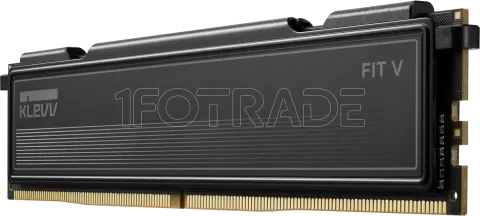 Photo de Kit Barettes mémoire 32Go (2x16Go) DIMM DDR5 Klevv Fit V 5600MHz CL30 (Noir)