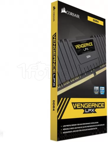 Kit Barrettes mémoire 16Go (2x8Go) DIMM DDR4 Corsair Vengeance LPX 3000Mhz  (Noir) CL15 pour professionnel, 1fotrade Grossiste informatique