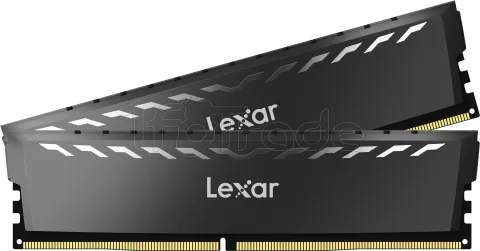 Photo de Kit Barrettes mémoire 16Go (2x8Go) DIMM DDR4 Lexar Thor 3600Mhz (Noir)