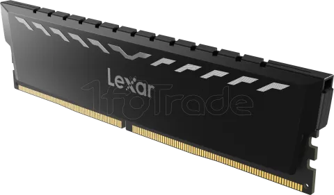 Photo de Kit Barrettes mémoire 16Go (2x8Go) DIMM DDR4 Lexar Thor 3600Mhz (Noir)