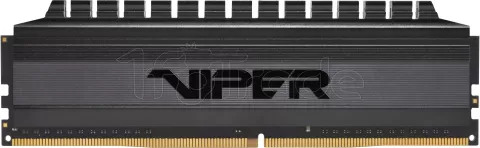 Photo de Kit Barrettes mémoire 16Go (2x8Go) DIMM DDR4 Patriot Viper 4 Blackout  3200Mhz (Noir)
