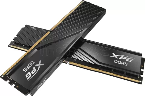 Photo de Kit Barrettes mémoire 32Go (2x16Go) DIMM Adata XPG Lancer Blade 6000MHz (Noir)