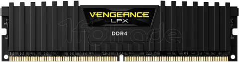 Photo de Kit Barrettes mémoire 32Go (2x16Go) DIMM DDR4 Corsair Vengeance LPX  3000Mhz (Noir) CL16