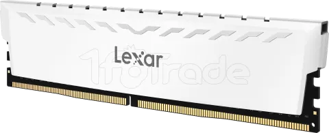 Photo de Kit Barrettes mémoire 32Go (2x16Go) DIMM DDR4 Lexar Thor  3600Mhz (Blanc)