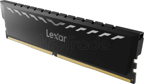 Photo de Kit Barrettes mémoire 32Go (2x16Go) DIMM DDR4 Lexar Thor 3600Mhz (Noir)