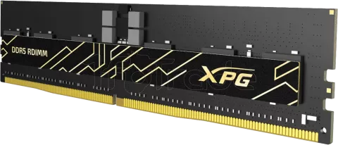 Photo de Kit Barrettes mémoire 32Go (2x16Go) DIMM DDR5 Adata XPG AICore 7200MHz ECC Registered (Noir)