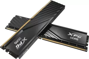 Photo de Kit Barrettes mémoire 32Go (2x16Go) DIMM DDR5 Adata XPG Lancer Blade 6000MHz (Noir)