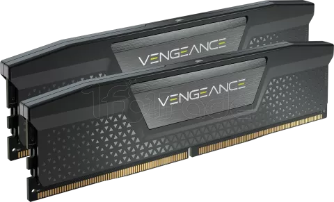 Photo de Kit Barrettes mémoire 32Go (2x16Go) DIMM DDR5 Corsair Vengeance  4800Mhz (Noir)