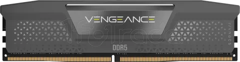 Photo de Kit Barrettes mémoire 32Go (2x16Go) DIMM DDR5 Corsair Vengeance 6000MHz CL2 (Noir)